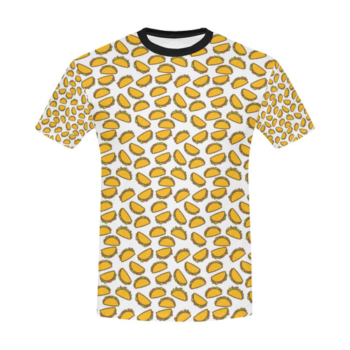 Taco All Over Print T-Shirt for Men/Large Size (USA Size) Model T40)