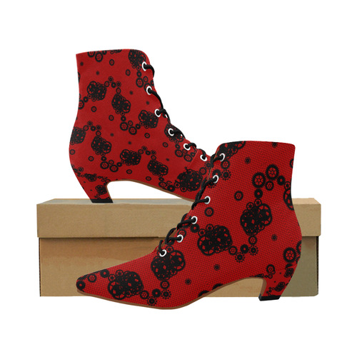 Steampunk Lace Red