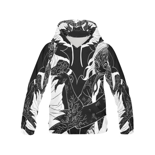 Yaiba Demon Manga All Over Print Hoodie for Men/Large Size (USA Size) (Model H13)