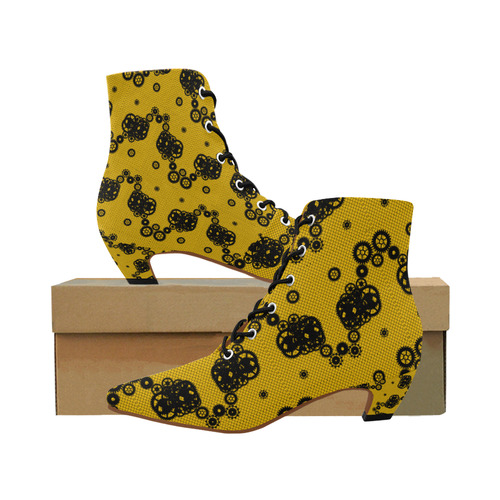 Steampunk Lace Dark Red