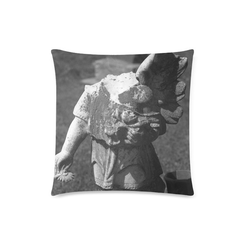 Gothic Angel Custom Zippered Pillow Case 18"x18"(Twin Sides)