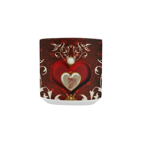 Valentine's day, wonderful hearts Heart-shaped Mug(10.3OZ)