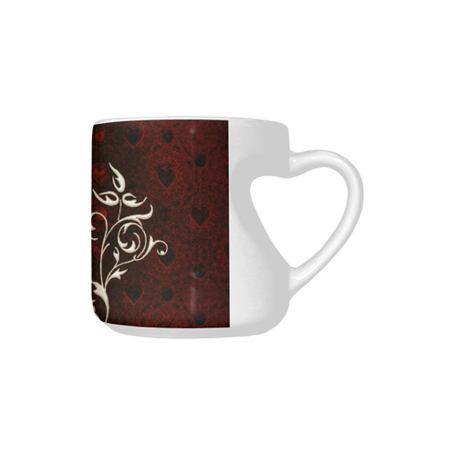 Valentine's day, wonderful hearts Heart-shaped Mug(10.3OZ)