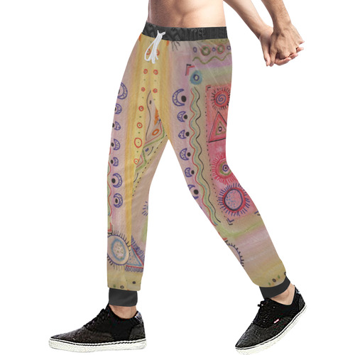 MIRANDO AL MAR UN DÍA DE LEVANTE 001 Men's All Over Print Sweatpants (Model L11)