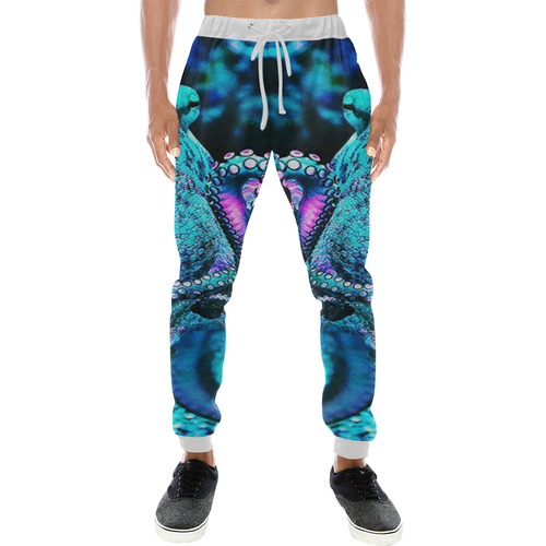 octopus Men's All Over Print Sweatpants (Model L11)