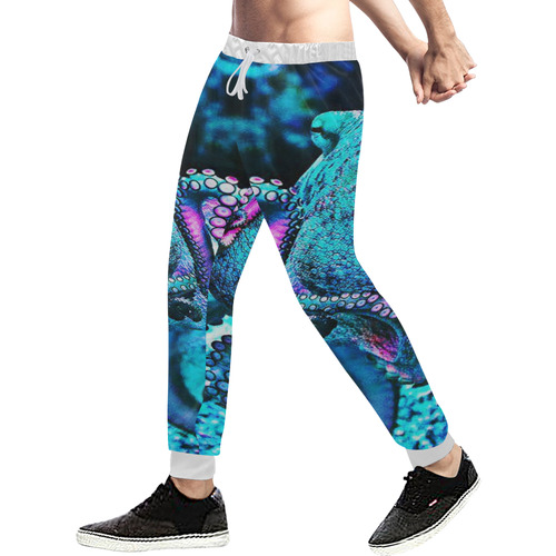 octopus Men's All Over Print Sweatpants (Model L11)