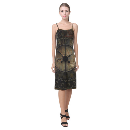 Steampunk, clockswork Alcestis Slip Dress (Model D05)