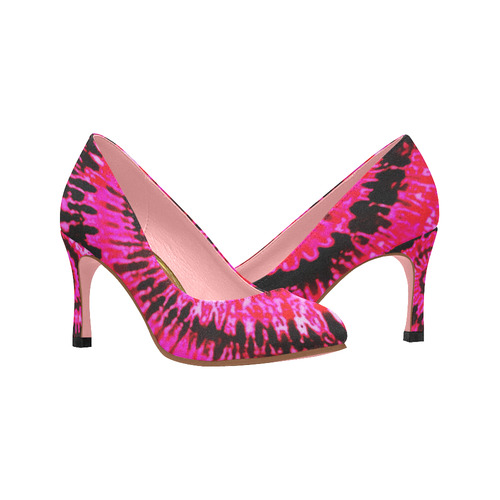 pink high heels for prom