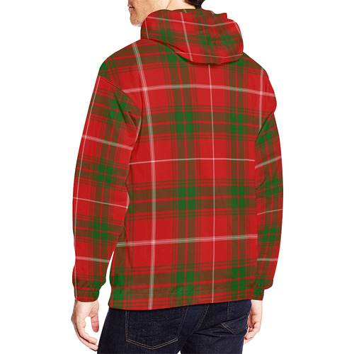 Prince of Rothesay tartan All Over Print Hoodie for Men/Large Size (USA Size) (Model H13)