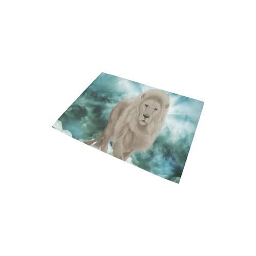 The white lion in the universe Area Rug 2'7"x 1'8‘’