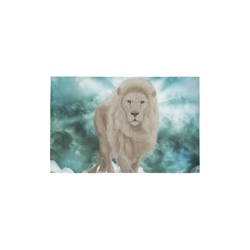 The white lion in the universe Area Rug 2'7"x 1'8‘’