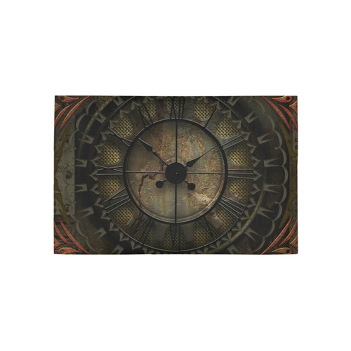 Steampunk, clockswork Area Rug 5'x3'3''