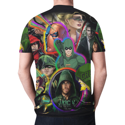 Green Arrow By TheONE Savior @ ImpossABLE Endeavors New All Over Print T-shirt for Men (Model T45)