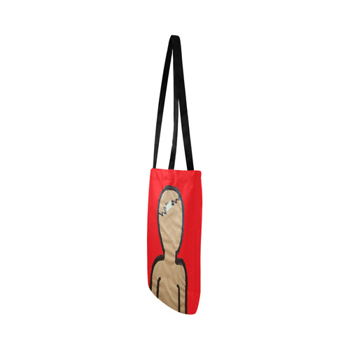 head red Reusable Shopping Bag Model 1660 (Two sides)