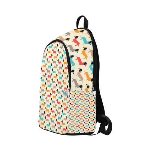 dog fabric Fabric Backpack for Adult (Model 1659)