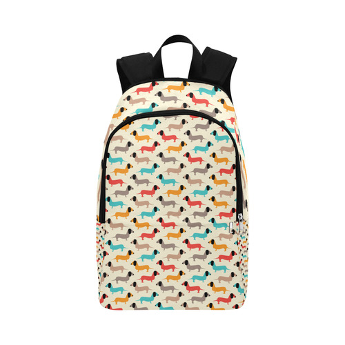 dog fabric Fabric Backpack for Adult (Model 1659)