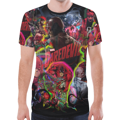 Daredevil By TheONE Savior @ ImpossABLE Endeavors New All Over Print T-shirt for Men (Model T45)