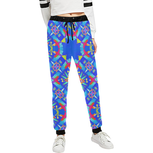 Brilliant Parrots Unisex All Over Print Sweatpants (Model L11)