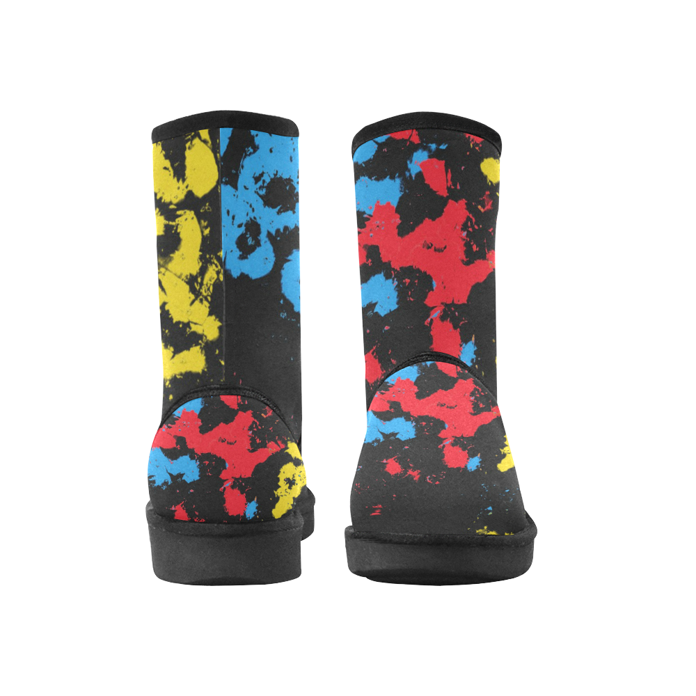 3 COLOURS Custom High Top Unisex Snow Boots (Model 047) ID D2361377