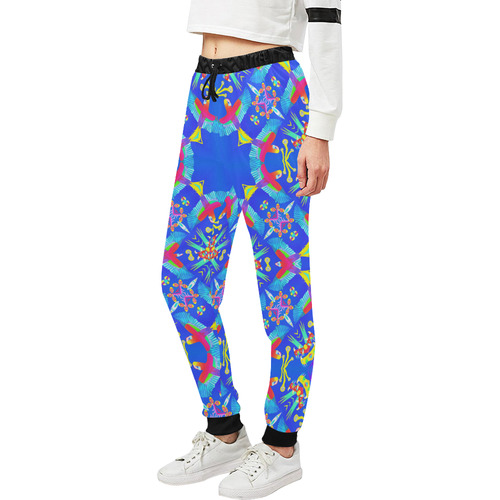 Brilliant Parrots Unisex All Over Print Sweatpants (Model L11)