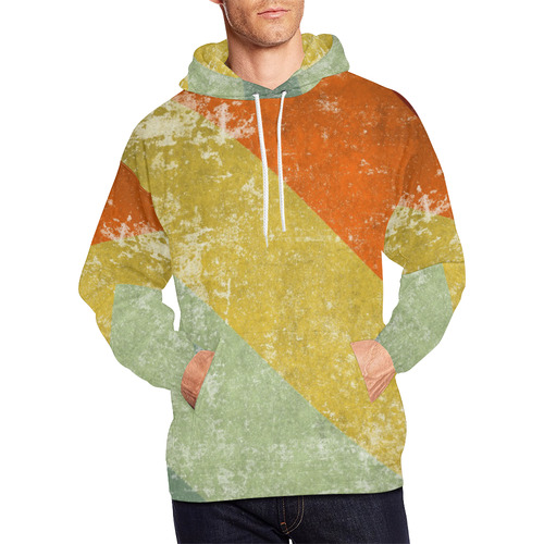 1279 All Over Print Hoodie for Men/Large Size (USA Size) (Model H13)