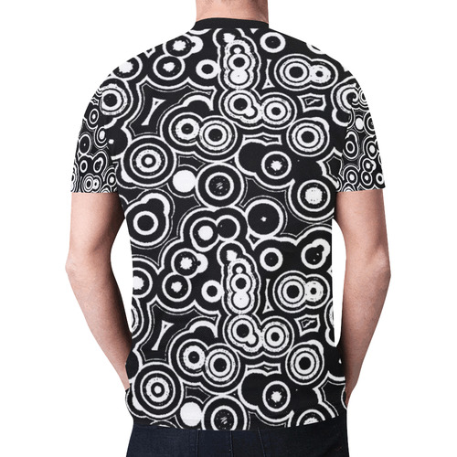 7 New All Over Print T-shirt for Men (Model T45)