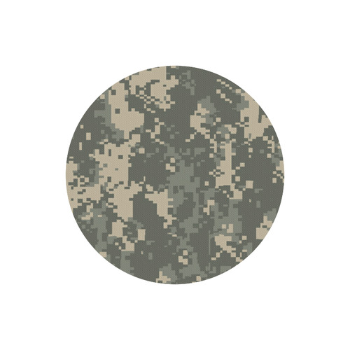 round camo camouflage mouse mat pad Round Mousepad