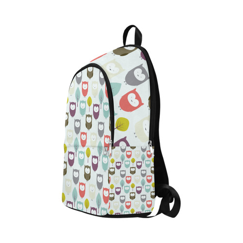 fabric owls tree Fabric Backpack for Adult (Model 1659)