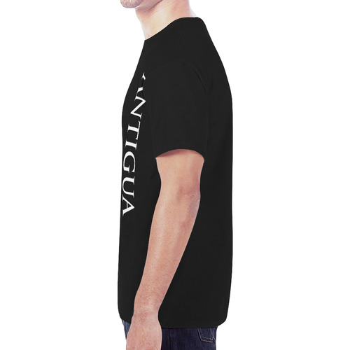 Antigua Men's Classic Flag Tee 2.0 (Black) New All Over Print T-shirt for Men (Model T45)