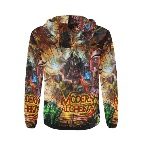 Modern Alchemy - Tunnel Vision By TheONE Savior @ ImpossABLE Endeavors All Over Print Full Zip Hoodie for Men (Model H14)