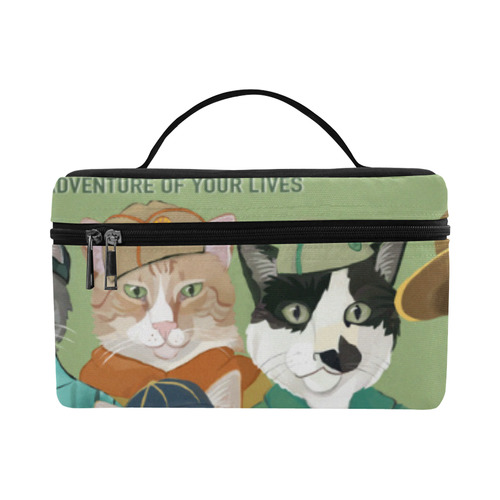 Cat Scouts Timmy and Mau Lunch Tote Lunch Bag/Large (Model 1658)