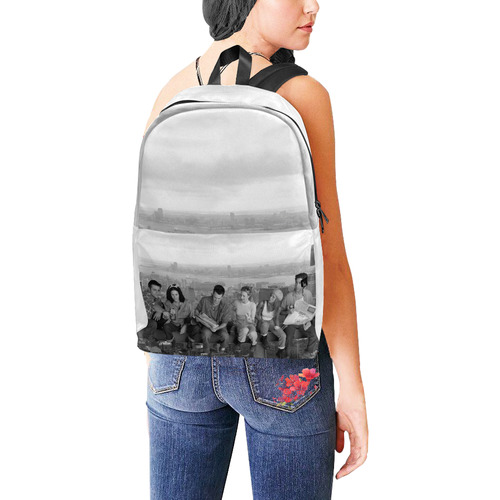 Friends B/W Unisex Classic Backpack (Model 1673)