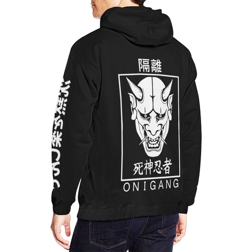 onigang hoodie v1 All Over Print Hoodie for Men (USA Size) (Model H13)