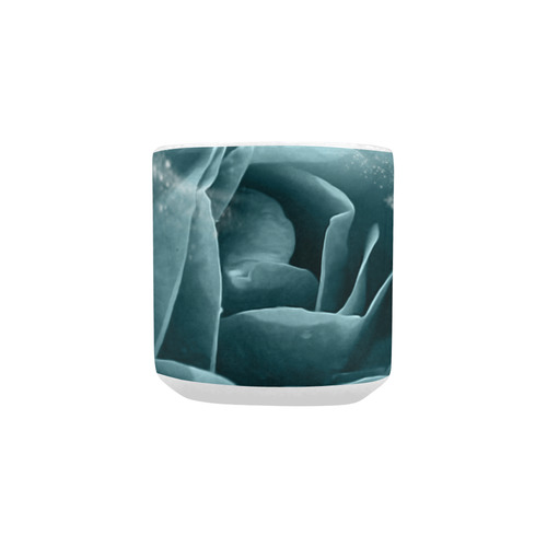 The blue rose Heart-shaped Mug(10.3OZ)