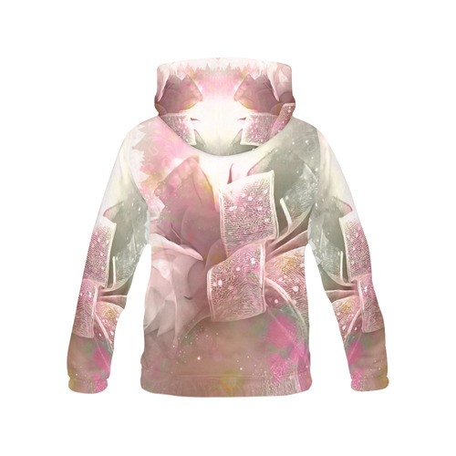 Beautiful soft roses All Over Print Hoodie for Men/Large Size (USA Size) (Model H13)