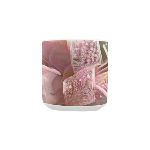 Beautiful soft roses Heart-shaped Mug(10.3OZ)