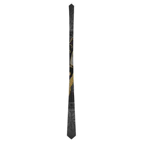 Billy-goat in black and gold Classic Necktie (Two Sides)