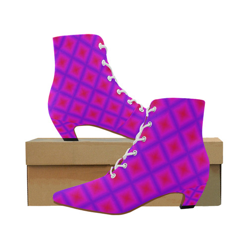 Pink purple multicolored multiple squares