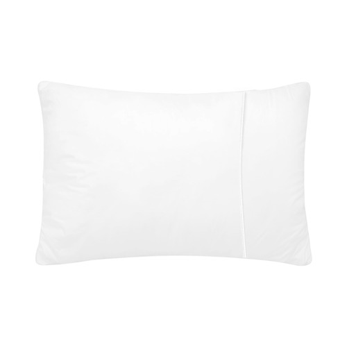 Geometric Pattern in Warm Tones Custom Pillow Case 20"x 30" (One Side) (Set of 2)