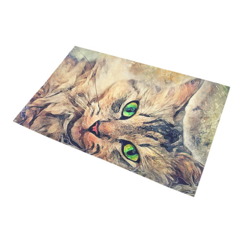 cat Pixie #cat #cats #kitty Bath Rug 20''x 32''