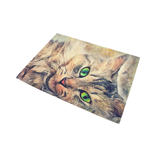 cat Pixie #cat #cats #kitty Area Rug7'x5'