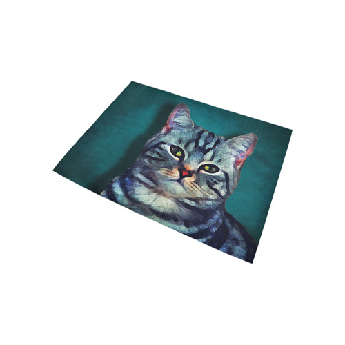 cat Bella #cat #cats #kitty Area Rug 5'3''x4'