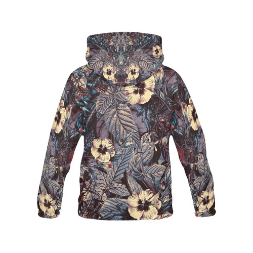 flowers 9 All Over Print Hoodie for Men/Large Size (USA Size) (Model H13)