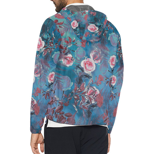 flowers 4 Unisex All Over Print Windbreaker (Model H23)