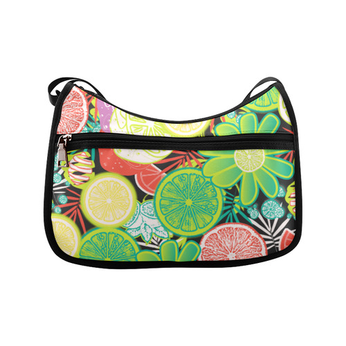 Loudly Lime Crossbody Bags (Model 1616)