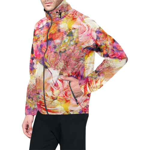 flora 5 Unisex All Over Print Windbreaker (Model H23)