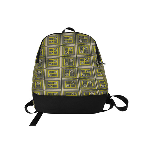 African Fabric Fabric Backpack for Adult (Model 1659)