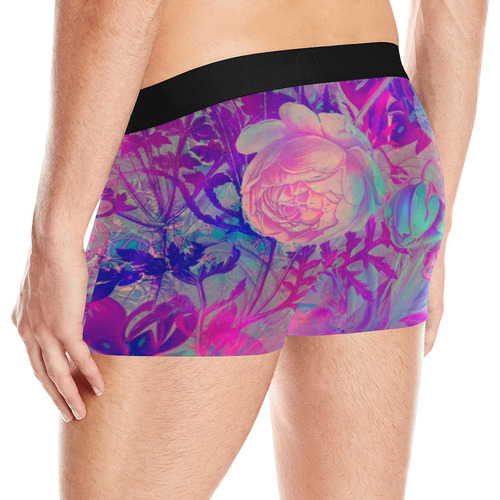 flora 6 Men's All Over Print Boxer Briefs (Model L10)