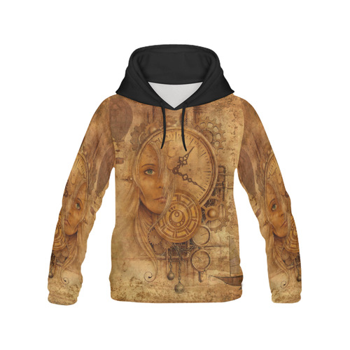 A Time Travel Of STEAMPUNK 1 All Over Print Hoodie for Men (USA Size) (Model H13)