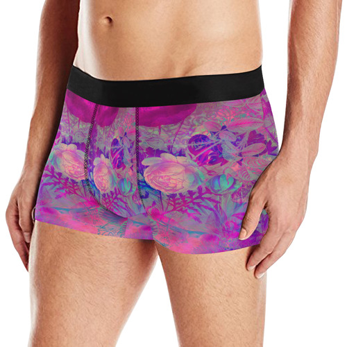 flora 6 Men's All Over Print Boxer Briefs (Model L10)